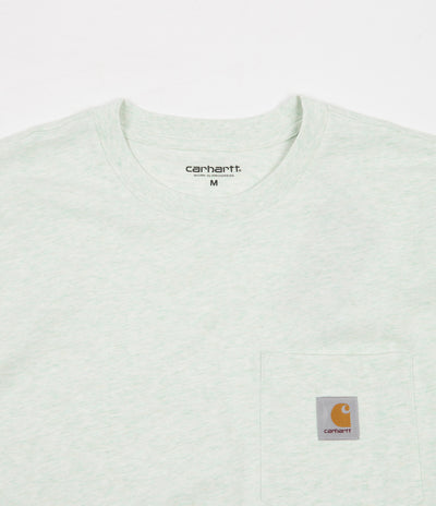 Carhartt Pocket T-Shirt - Pale Spearmint Heather