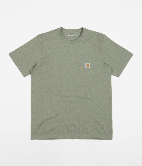 Carhartt Pocket T-Shirt - Yucca Heather | Flatspot