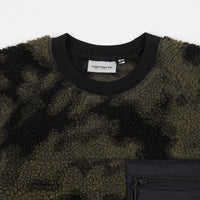 Carhartt Prentis Crewneck Sweatshirt - Camo Blur / Green thumbnail