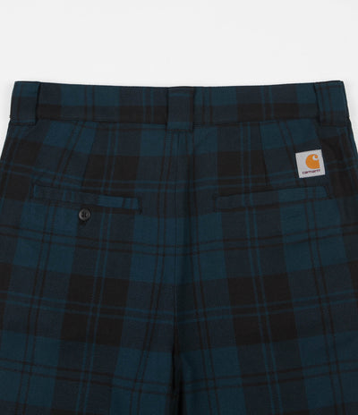 Carhartt Pulford Check Pants - Duck Blue