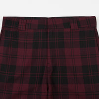 Carhartt Pulford Check Pants - Merlot thumbnail