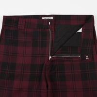 Carhartt Pulford Check Pants - Merlot thumbnail