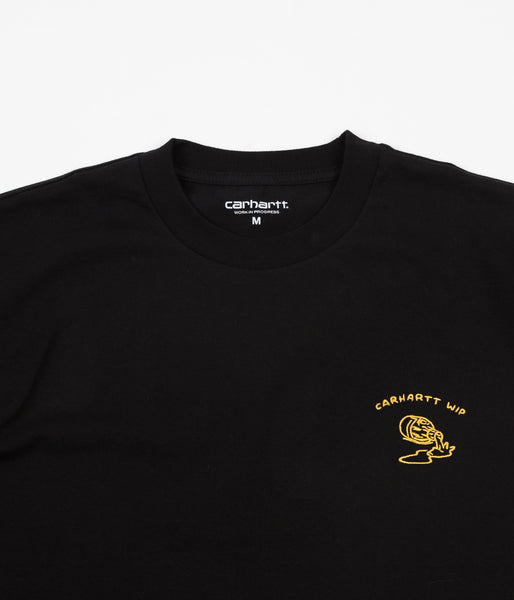 Carhartt Reverse Midas T-Shirt - Black / Colza | Flatspot