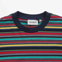 Carhartt Riggs T-Shirt - Riggs Stripe / Mizar thumbnail