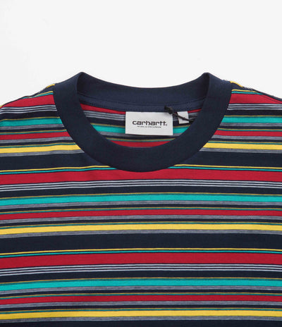 Carhartt Riggs T-Shirt - Riggs Stripe / Mizar