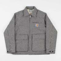 Carhartt Ryder Check Jacket - White thumbnail