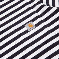 Carhartt Scotty Pocket T-Shirt - Scotty Stripe / Dark Navy / White thumbnail