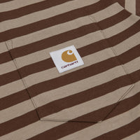 Carhartt Scotty Pocket T-Shirt - Scotty Stripe / Offroad / Tanami thumbnail