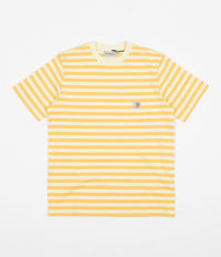 Carhartt Scotty Pocket T-Shirt - Scotty Stripe / Popsicle / Soft Yellow