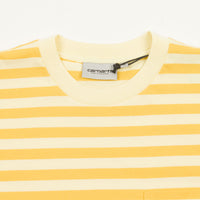 Carhartt Scotty Pocket T-Shirt - Scotty Stripe / Popsicle / Soft Yellow thumbnail