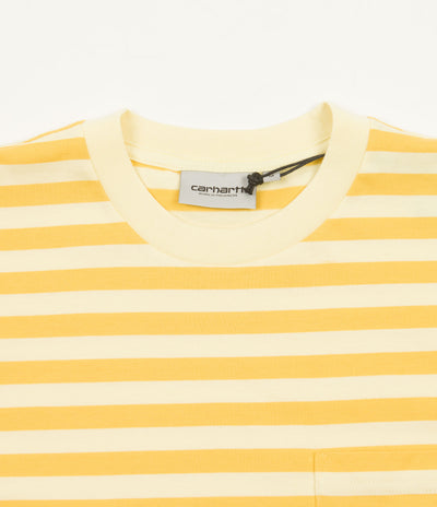 Carhartt Scotty Pocket T-Shirt - Scotty Stripe / Popsicle / Soft Yellow