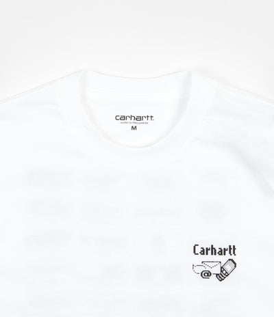 Carhartt Screensaver T-Shirt - White / Black