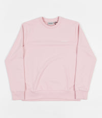 Carhartt Script Embroidery Crewneck Sweatshirt - Sandy Rose / Wax