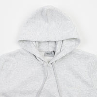 Carhartt Script Embroidery Hoodie - Ash Heather / White thumbnail