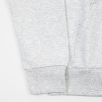 Carhartt Script Embroidery Hoodie - Ash Heather / White thumbnail