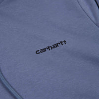 Carhartt Script Embroidery Hoodie - Icesheet / Black thumbnail