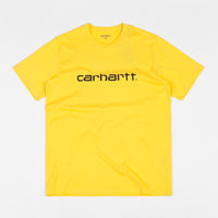 Carhartt Script T-Shirt - Primula / Black thumbnail