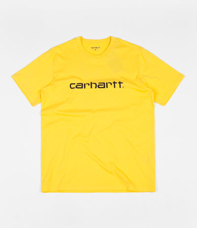 Carhartt Script T-Shirt - Primula / Black