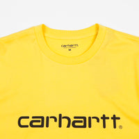 Carhartt Script T-Shirt - Primula / Black thumbnail