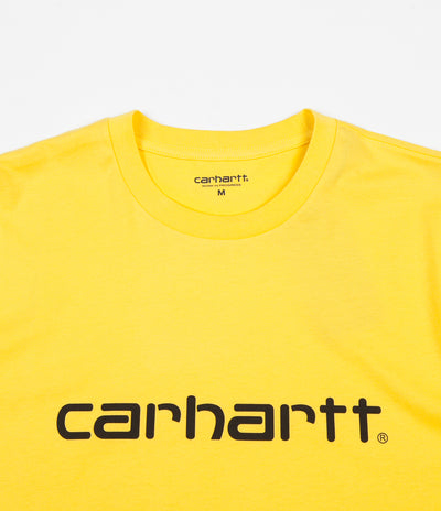 Carhartt Script T-Shirt - Primula / Black