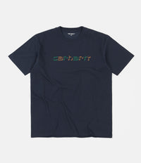 Carhartt Shadow Script T-Shirt - Blue