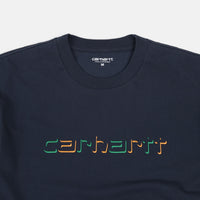 Carhartt Shadow Script T-Shirt - Blue thumbnail