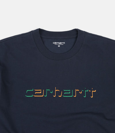 Carhartt Shadow Script T-Shirt - Blue