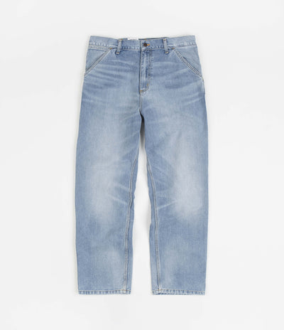 Carhartt Single Knee Denim Pants - Light Blue