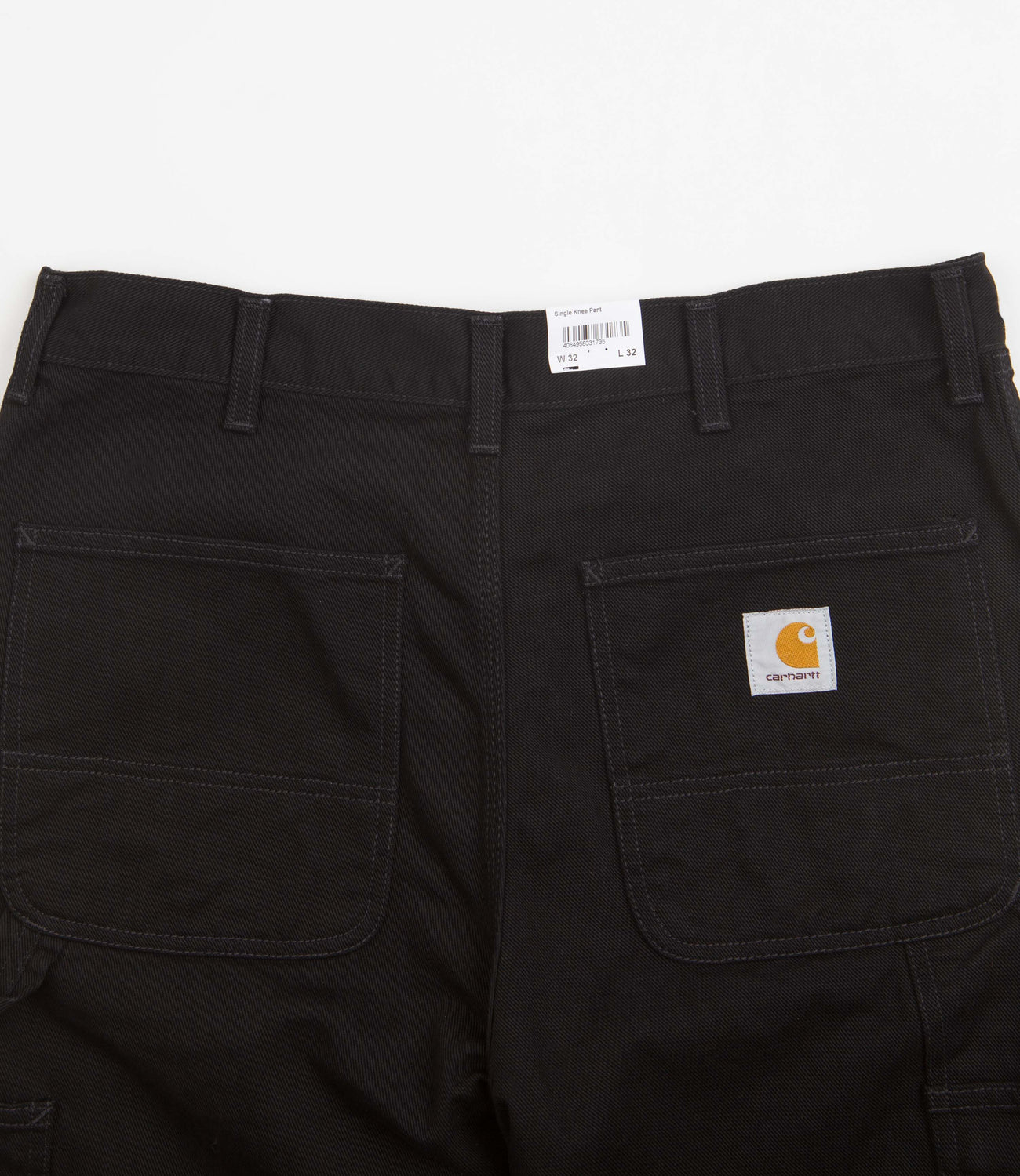 Carhartt Single Knee Denim Pants - Washed Black | Flatspot