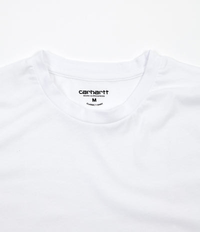 Carhartt Standard Crewneck T-Shirt 2 Pack - White / Grey Heather