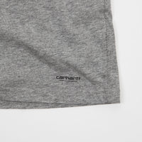 Carhartt Standard Crewneck T-Shirt 2 Pack - White / Grey Heather thumbnail