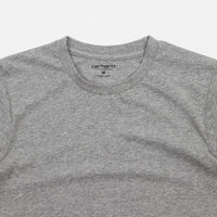 Carhartt Standard Crewneck T-Shirt 2 Pack - White / Grey Heather thumbnail