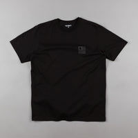 Carhartt State Logo T-Shirt - Black / Black thumbnail