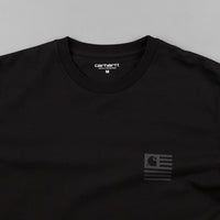 Carhartt State Logo T-Shirt - Black / Black thumbnail