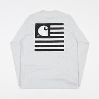 Carhartt State Patch Long Sleeve T-Shirt - Ash Heather thumbnail