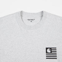 Carhartt State Patch Long Sleeve T-Shirt - Ash Heather thumbnail