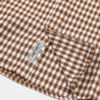 Carhartt Stawell Check Shirt - Hamilton Brown thumbnail