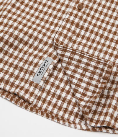 Carhartt Stawell Check Shirt - Hamilton Brown