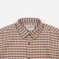 Carhartt Stawell Check Shirt - Hamilton Brown thumbnail