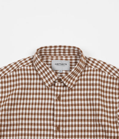 Carhartt Stawell Check Shirt - Hamilton Brown