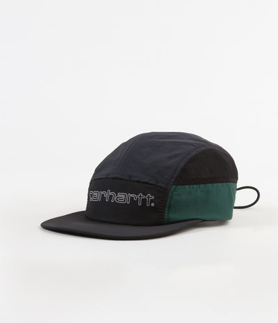 Carhartt Terrace Cap - Black / Dark Navy / Bottle Green