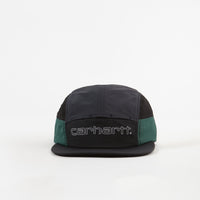 Carhartt Terrace Cap - Black / Dark Navy / Bottle Green thumbnail