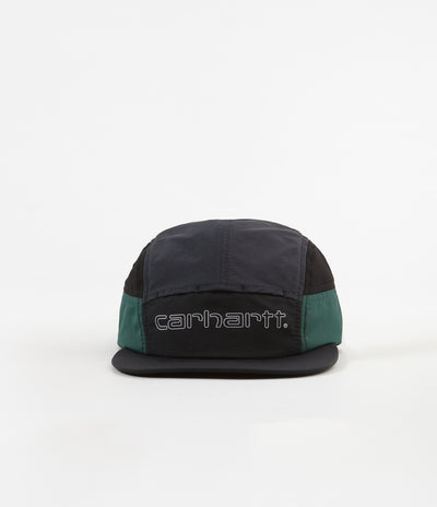 Carhartt Terrace Cap - Black / Dark Navy / Bottle Green