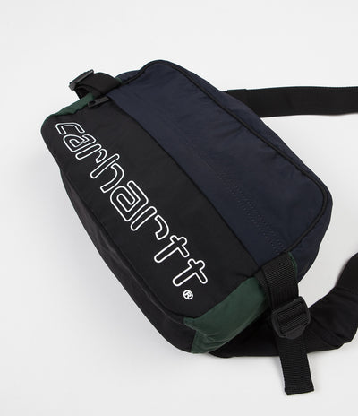 Carhartt Terrace Hip Bag - Black / Dark Navy / Bottle Green