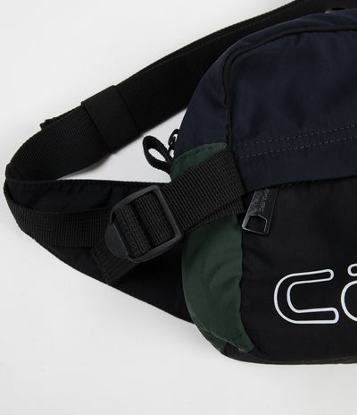 Carhartt Terrace Hip Bag - Black / Dark Navy / Bottle Green