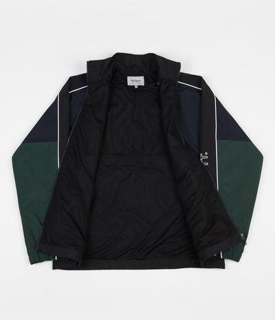 Carhartt Terrace Jacket - Dark Navy / Black / Bottle Green