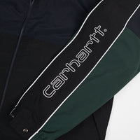 Carhartt Terrace Jacket - Dark Navy / Black / Bottle Green thumbnail