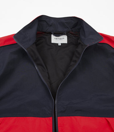 Carhartt Terrace Jacket - Dark Navy / Cardinal / White