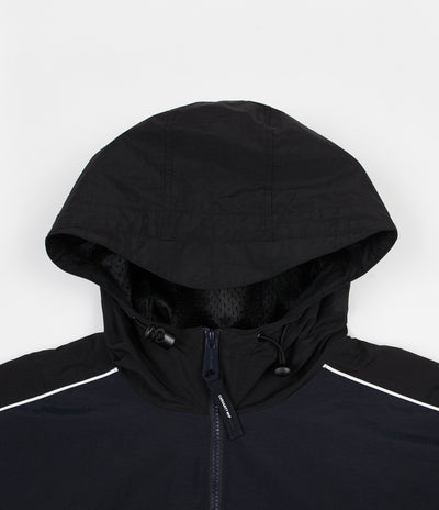 Carhartt Terrace Pullover Jacket - Dark Navy / Black / Bottle Green