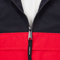 Carhartt Terrace Pullover Jacket - Dark Navy / Cardinal / White thumbnail